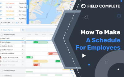 How to make a schedule for employees