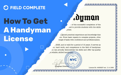 How To Get A License For The Handyman Business