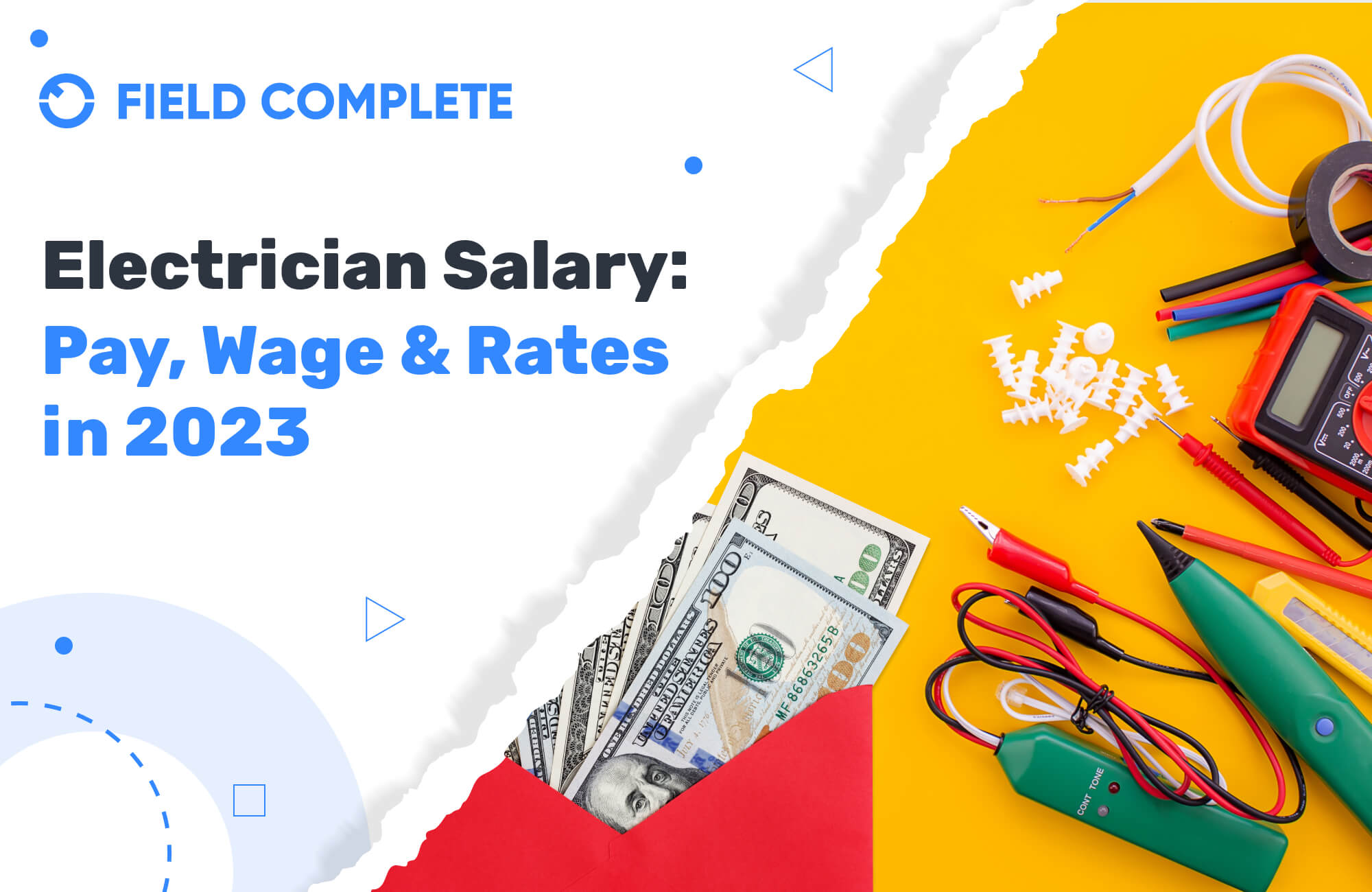 Electrician Salary: Pay, Wage & Rates in 2024 | fieldcomplete.com