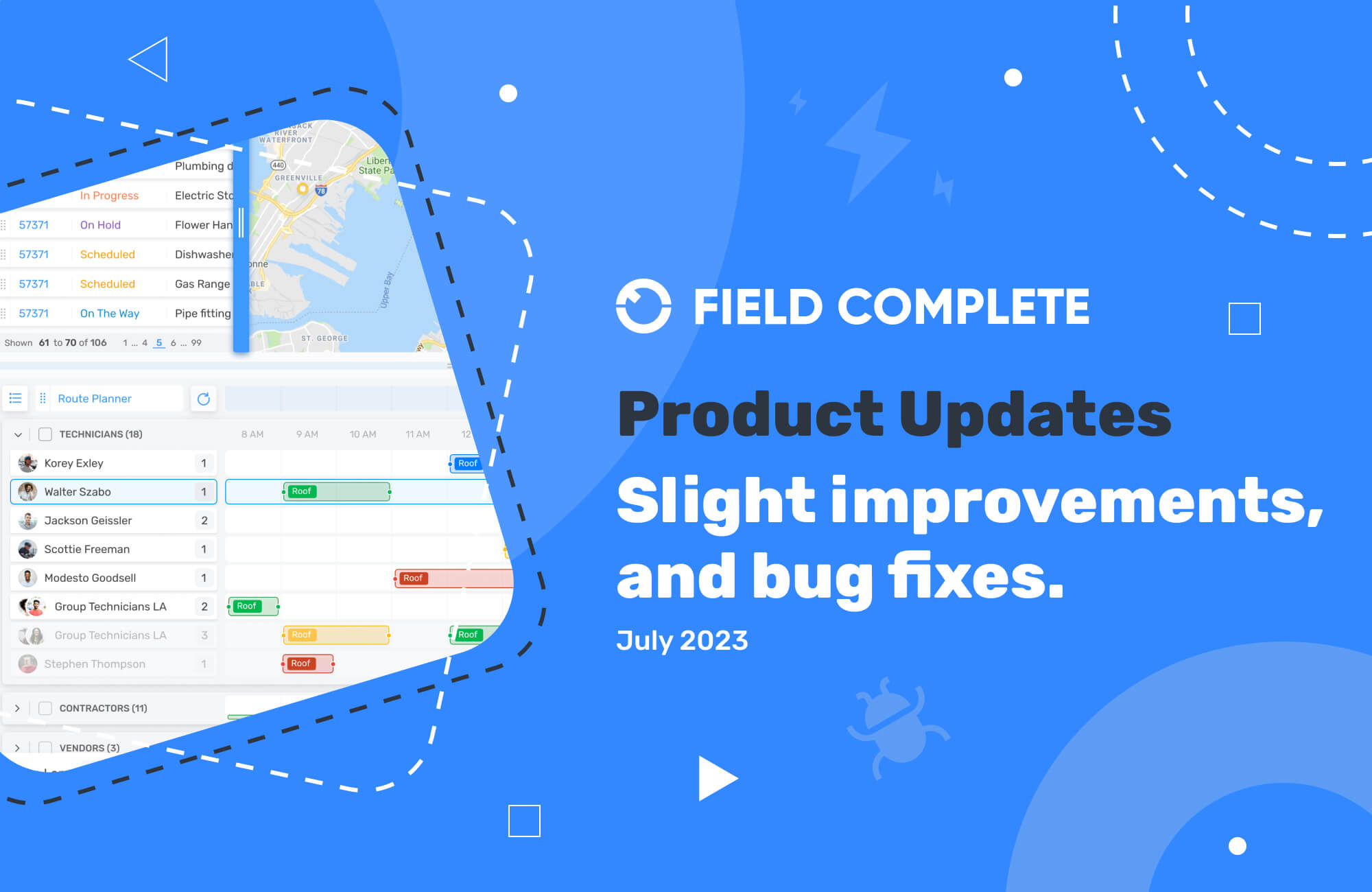 Field Complete Product Updates July 2023