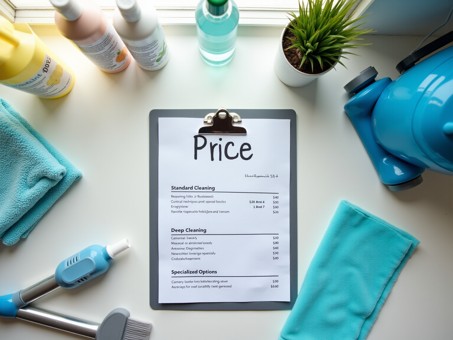 4 Steps to Create a Cleaner Price List for Your Business