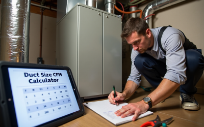 Master Duct Size CFM Calculator for Accurate HVAC Installations