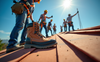 9 Non Slip Roofing Shoes for Safety and Comfort on the Job
